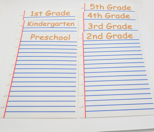 Grade Level A5 Discbound Notebook