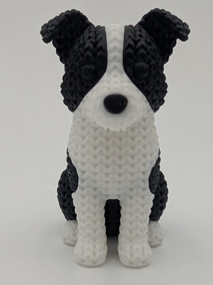 Knitted-Style Border Collie