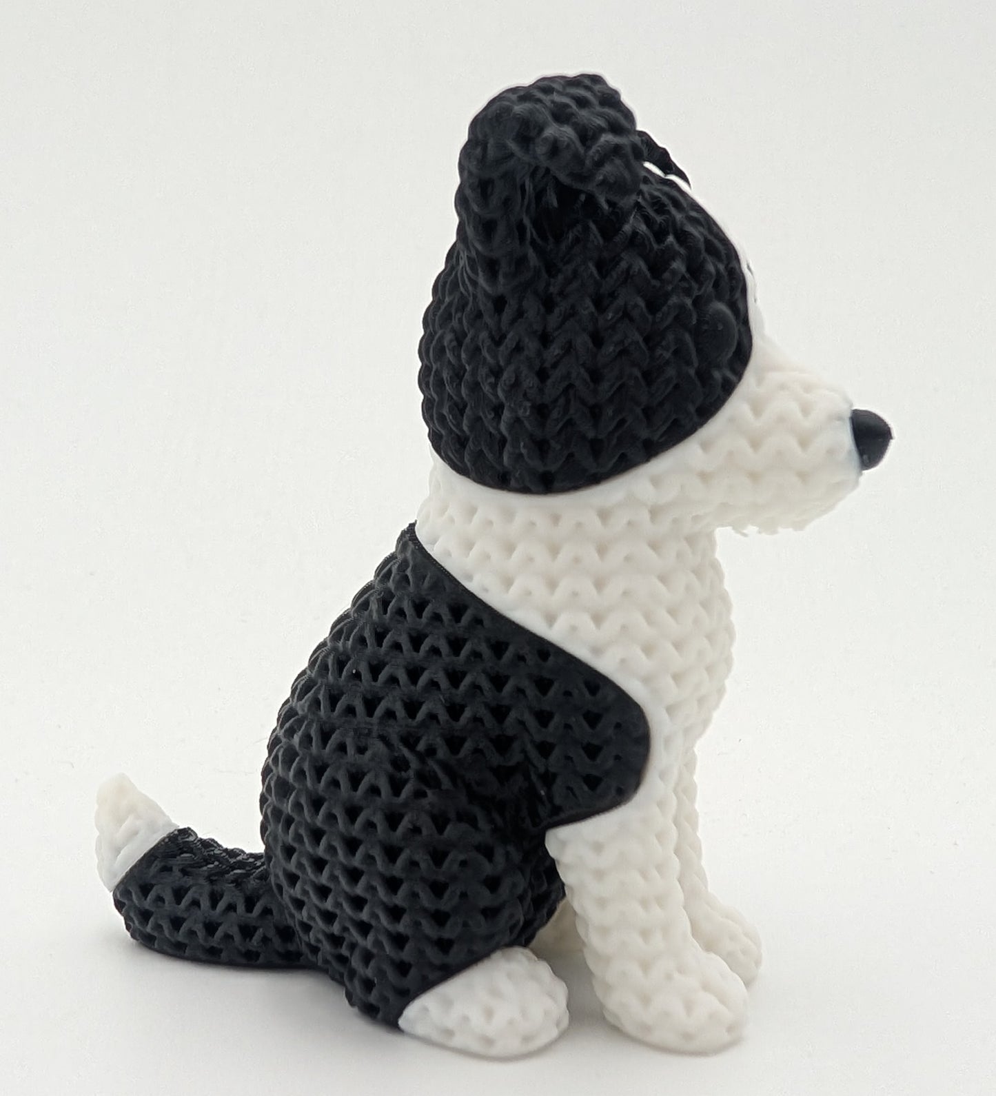 Knitted-Style Border Collie