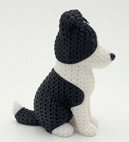 Knitted-Style Border Collie