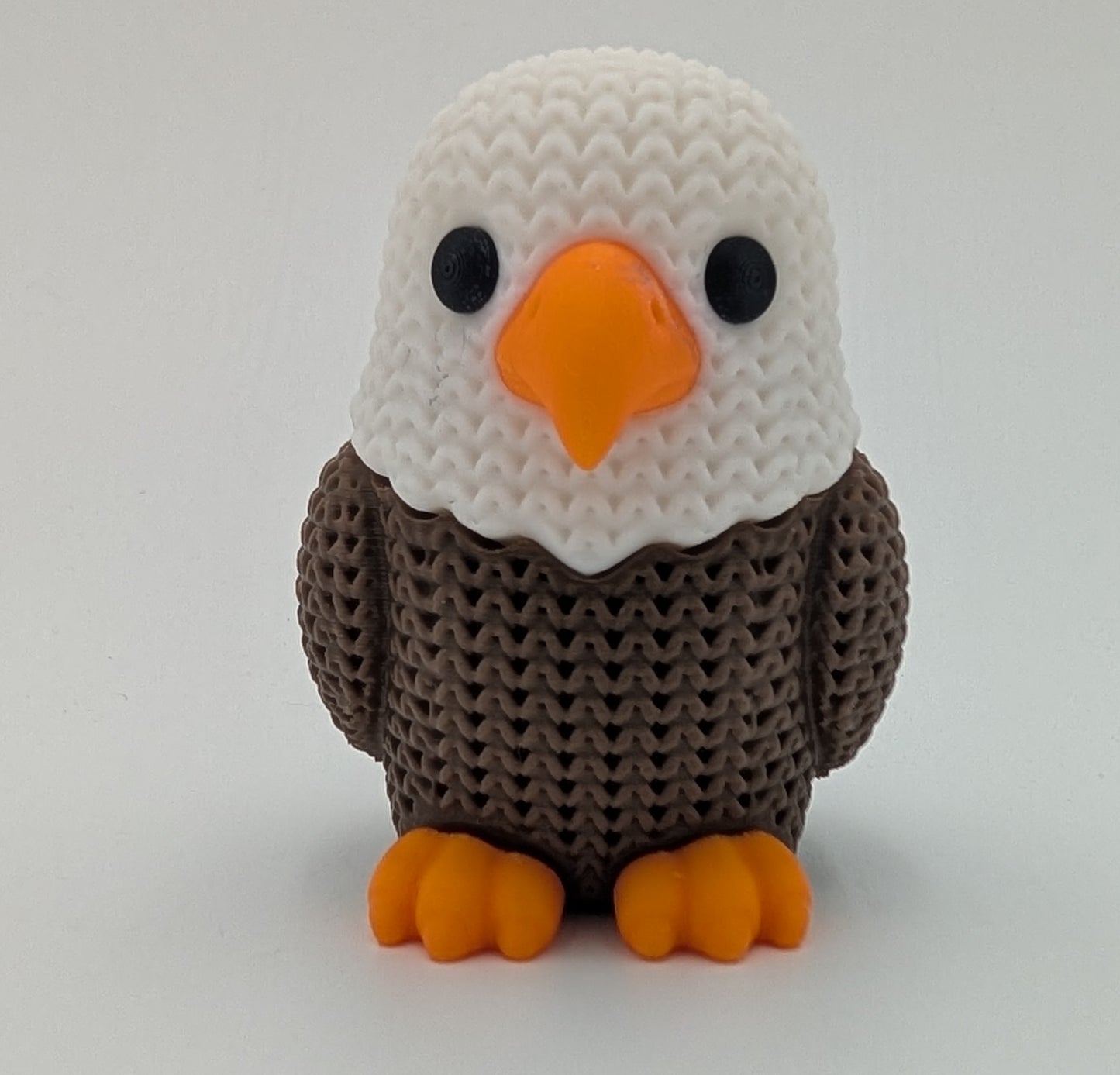 Knitted-Style Bald Eagle