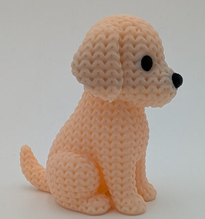 Knitted-Style Golden Retriever