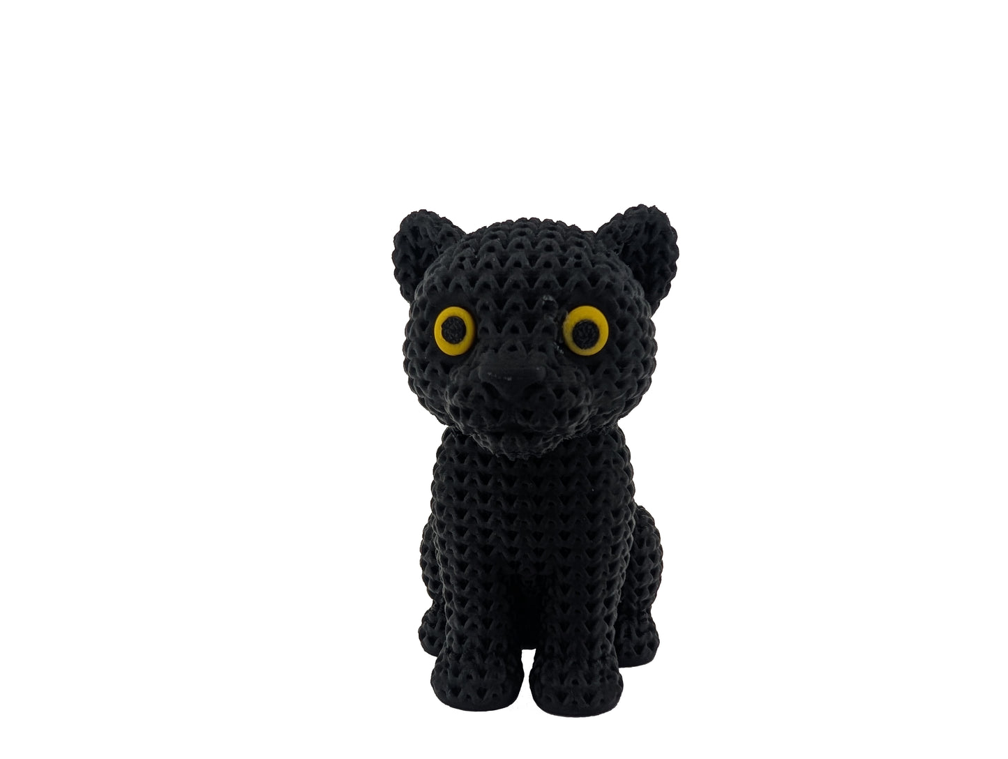 Knitted-Style Panther