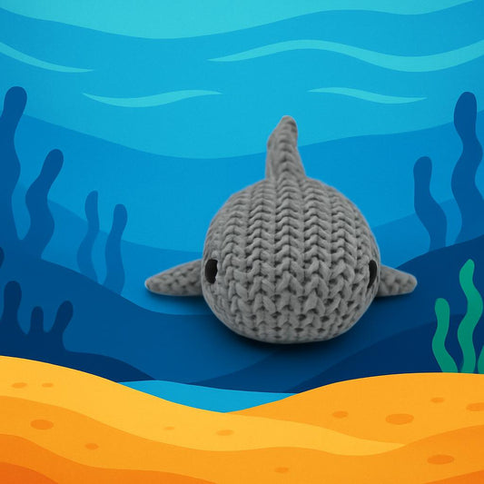 Knitted-Style Shark
