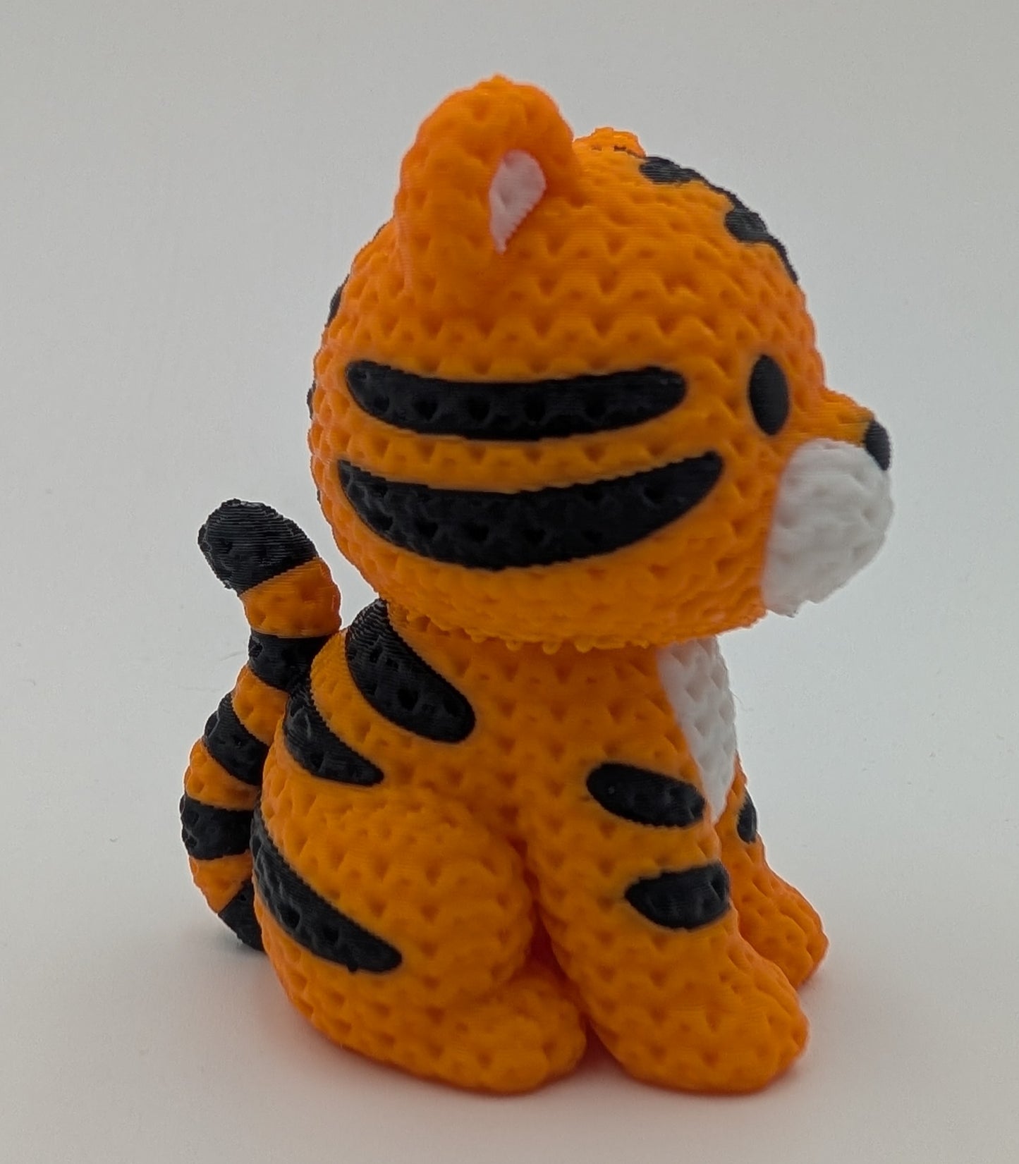 Knitted-Style Tiger