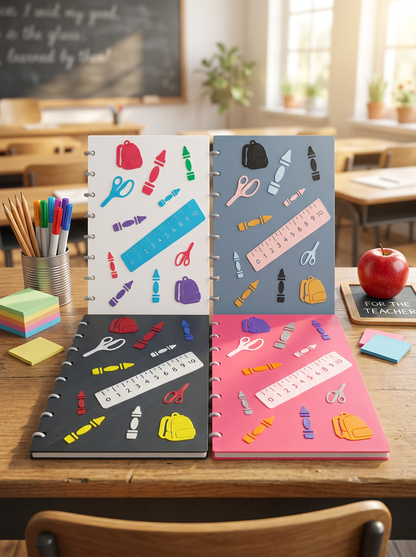 Back to School A5 Discbound Notebook
