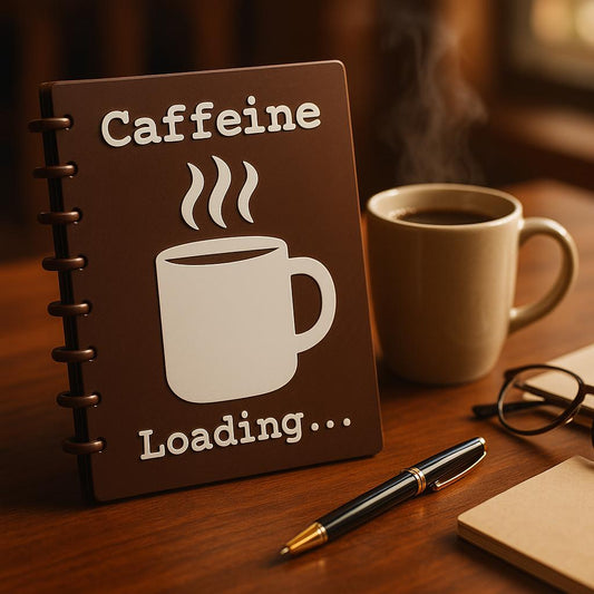 Caffeine Loading A5 Discbound Notebook
