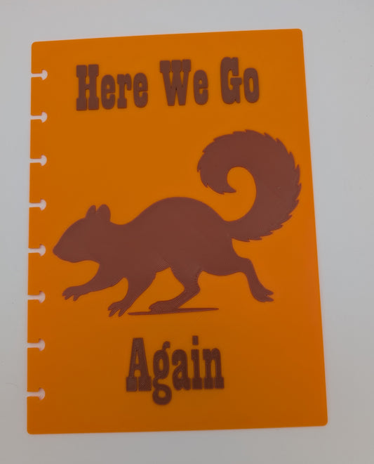 Here We Go Again A5 Discbound Notebook