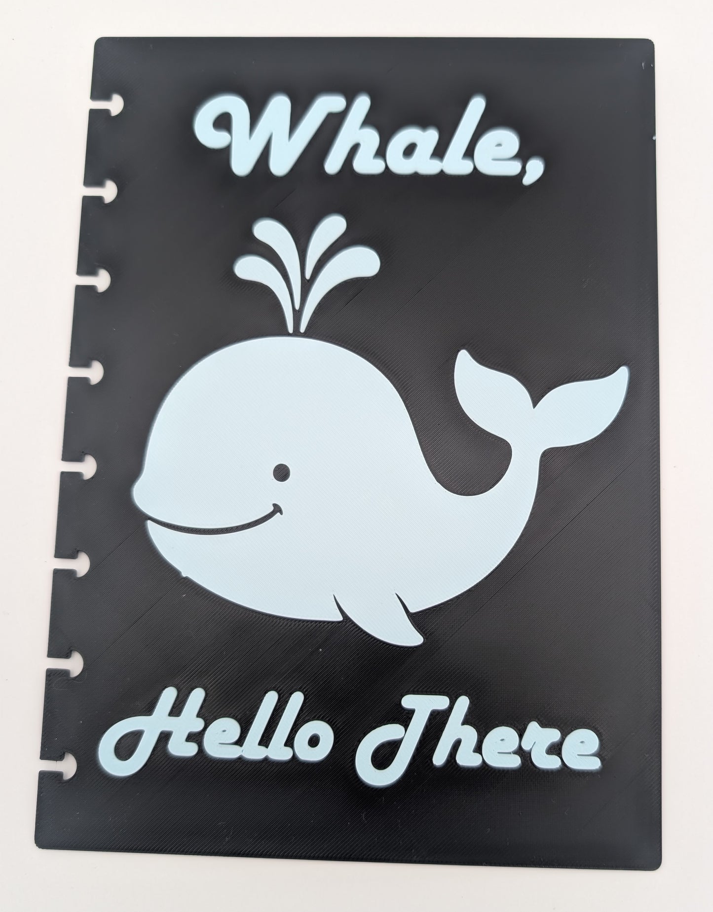 Whale, Hello There A5 Discbound Notebook