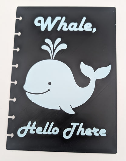 Whale, Hello There A5 Discbound Notebook