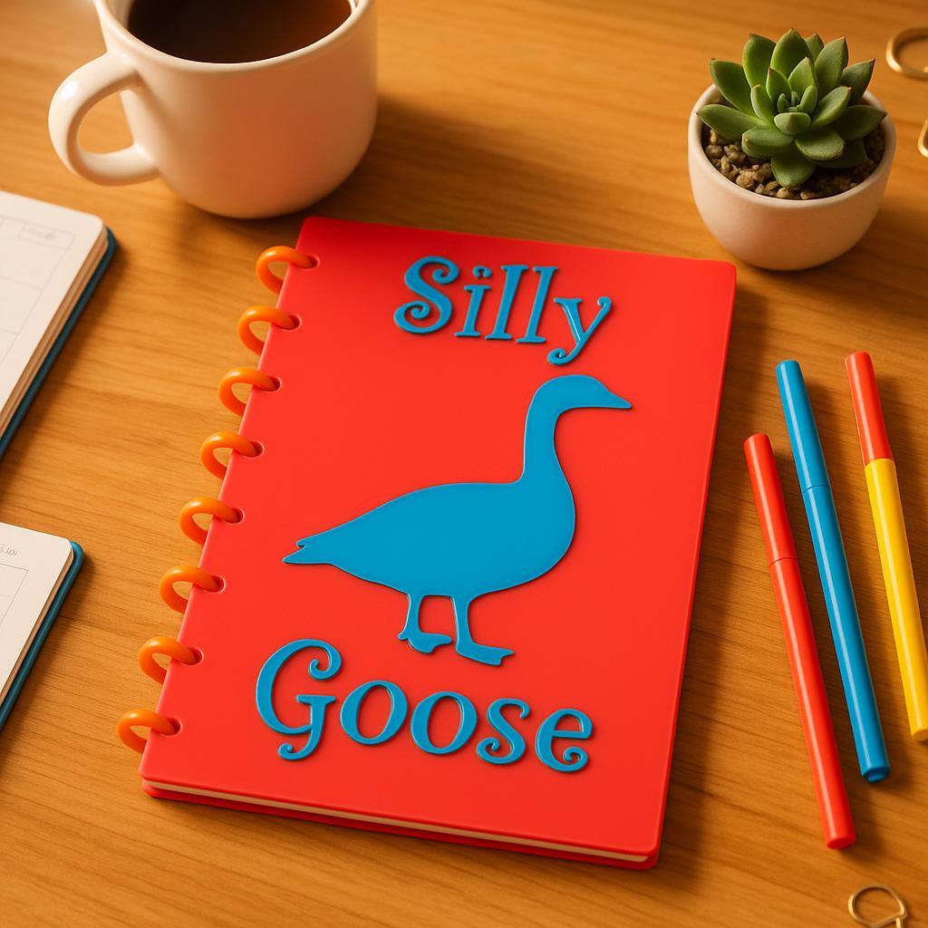 Silly Goose A5 Discbound Notebook