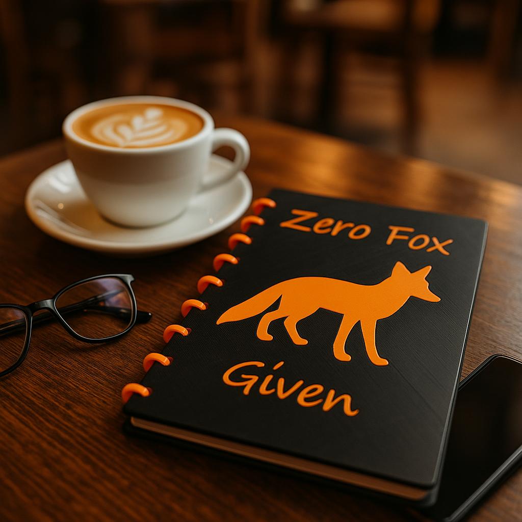 Zero Fox Given A5 Discbound Notebook