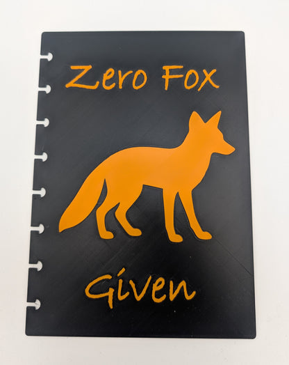 Zero Fox Given A5 Discbound Notebook
